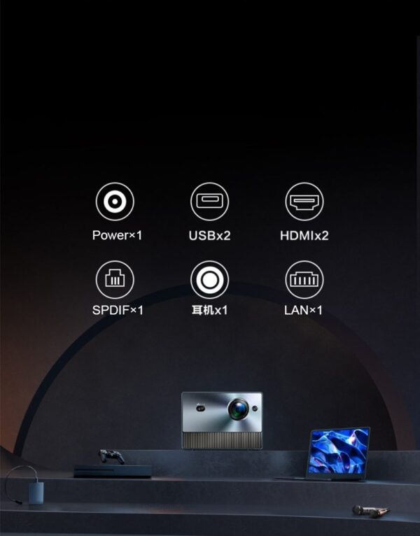 Hisense Vidda C1S  Laser Mini Projector CH Version - Image 14